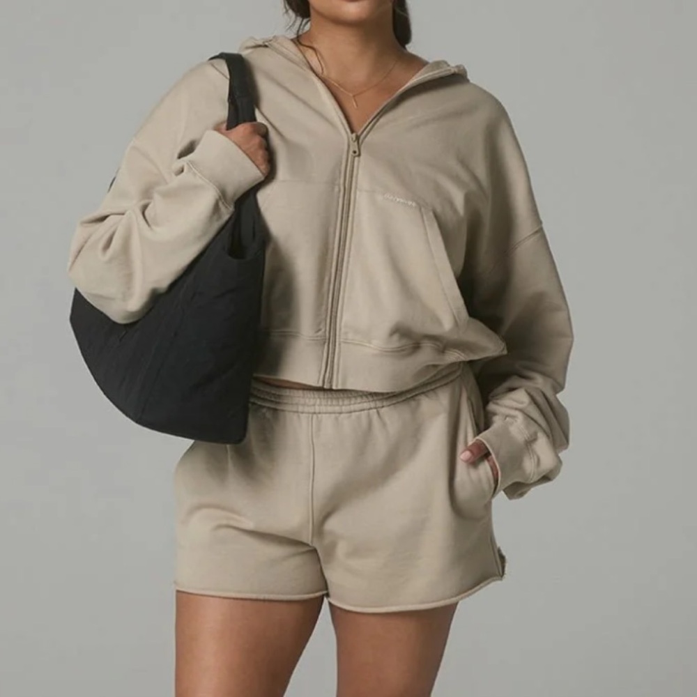 Women's khaki Athletic Shorts